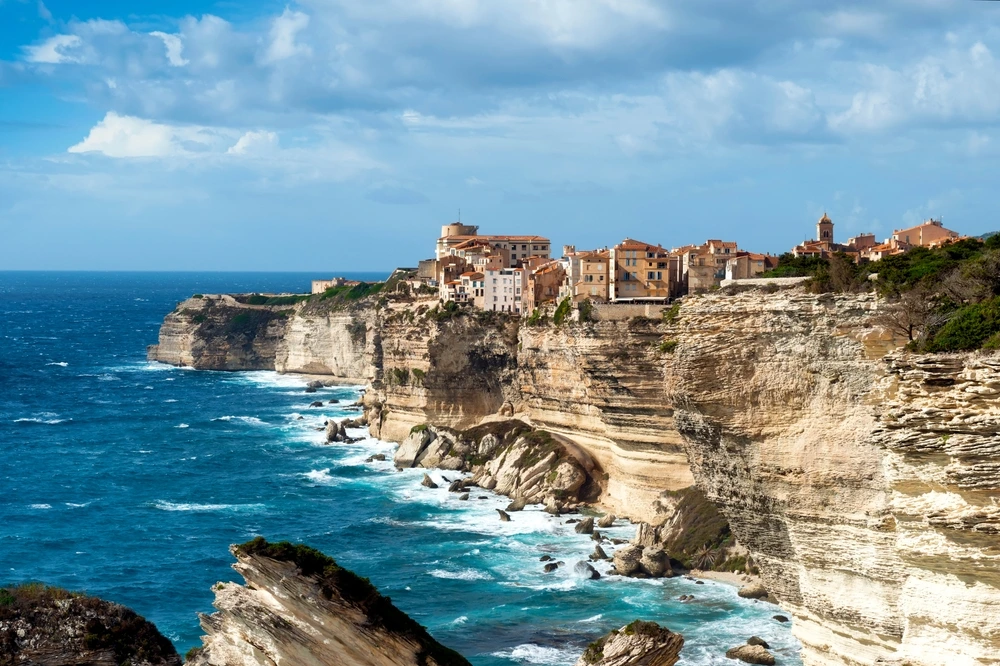 The shores of Corsica.