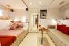 Motor yacht Dionea guests cabin. Moncada Yachts website