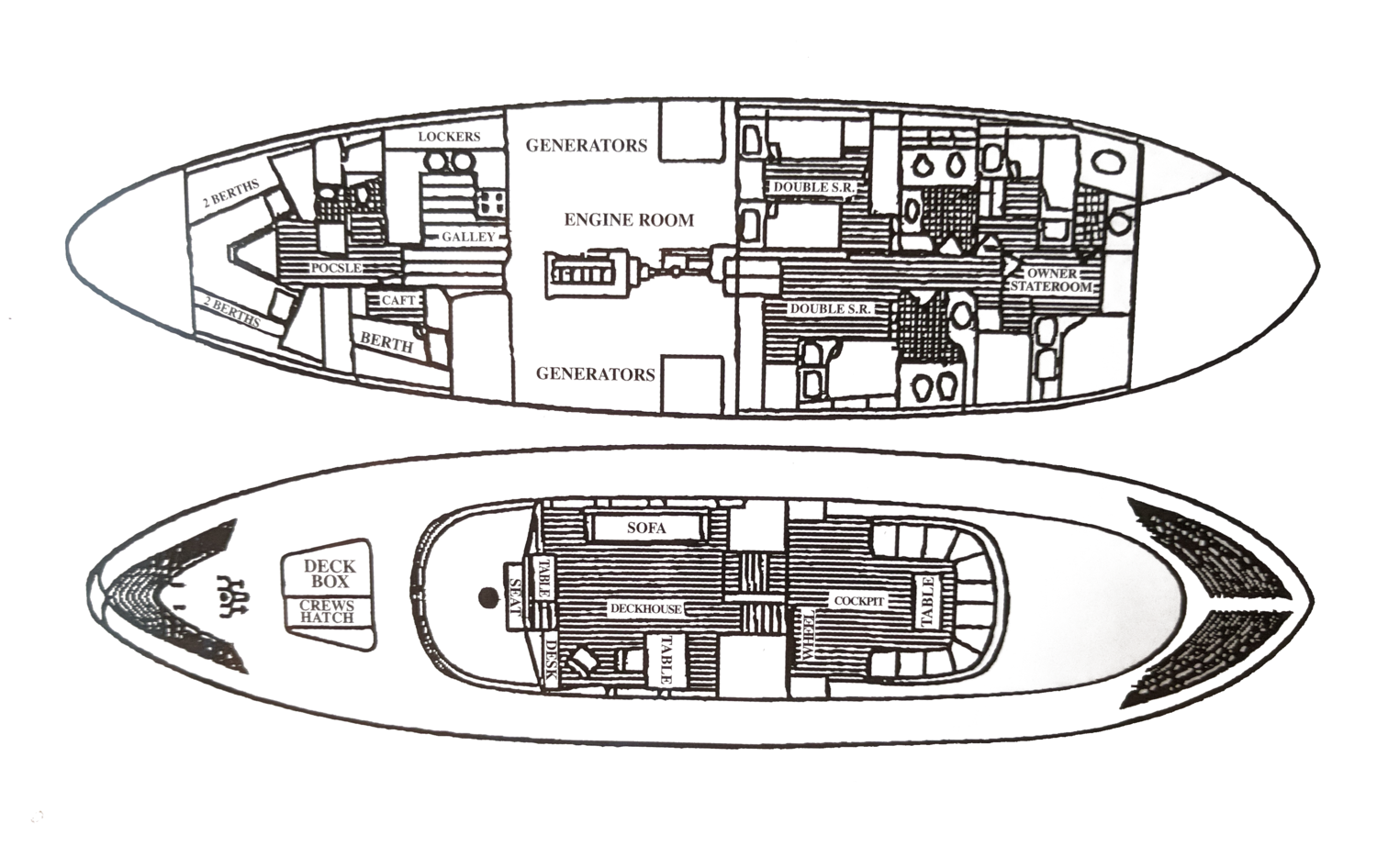 Sea Prince layout