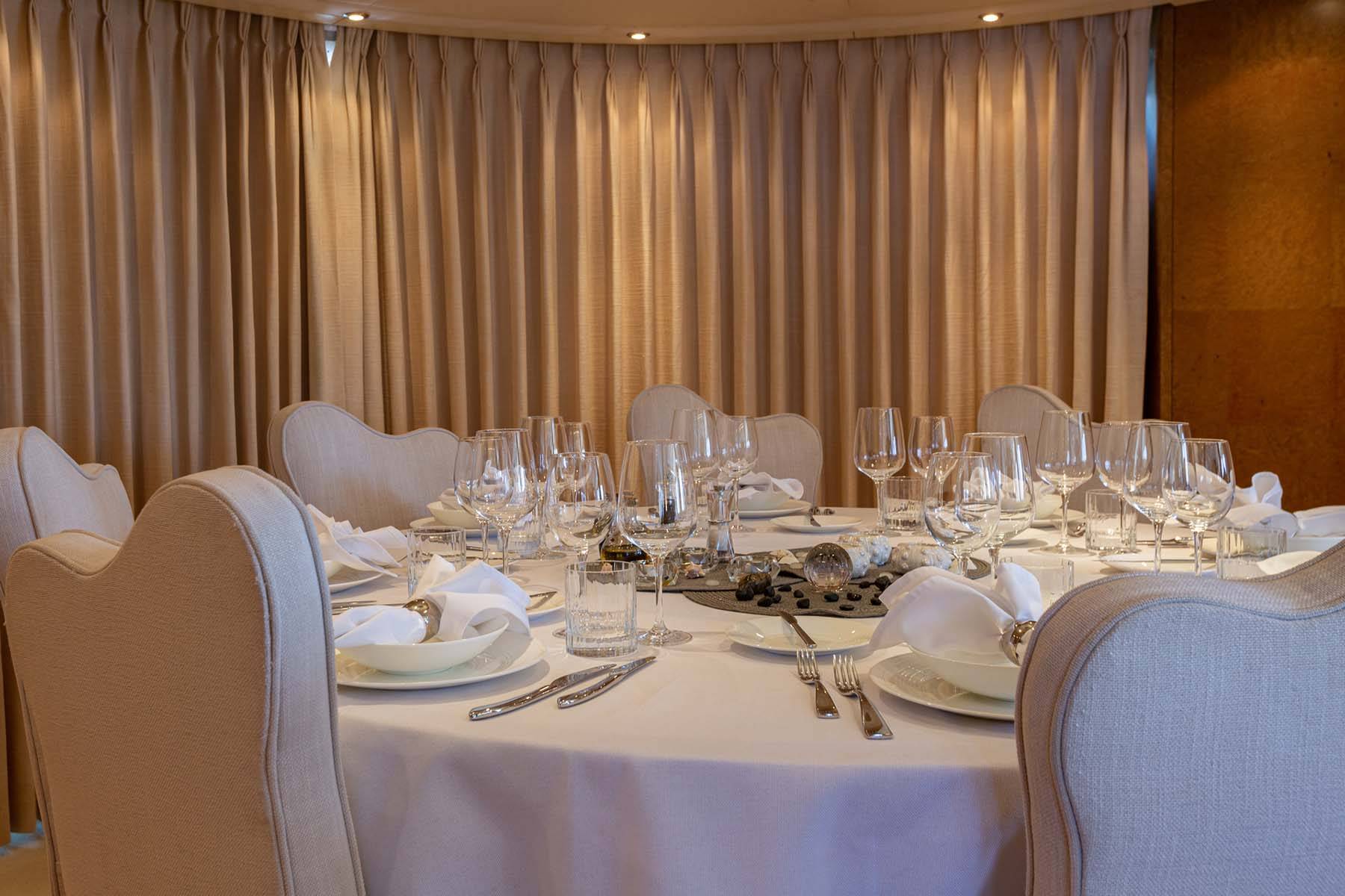 Formal dining area