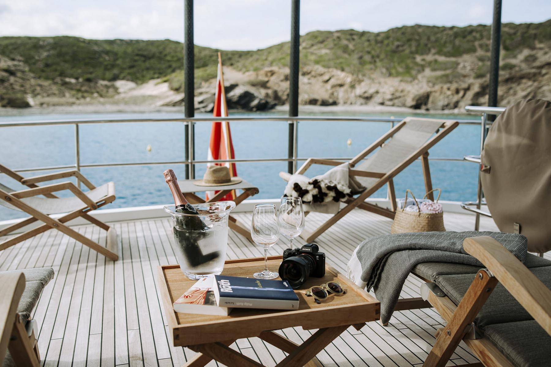 MY las Ninas for charter in Mallorca