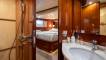 Moncada Yachts. MY Eacos master cabin with ensuite bathroom