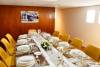 Motor yacht Dionea formal dining room Moncada yachts website