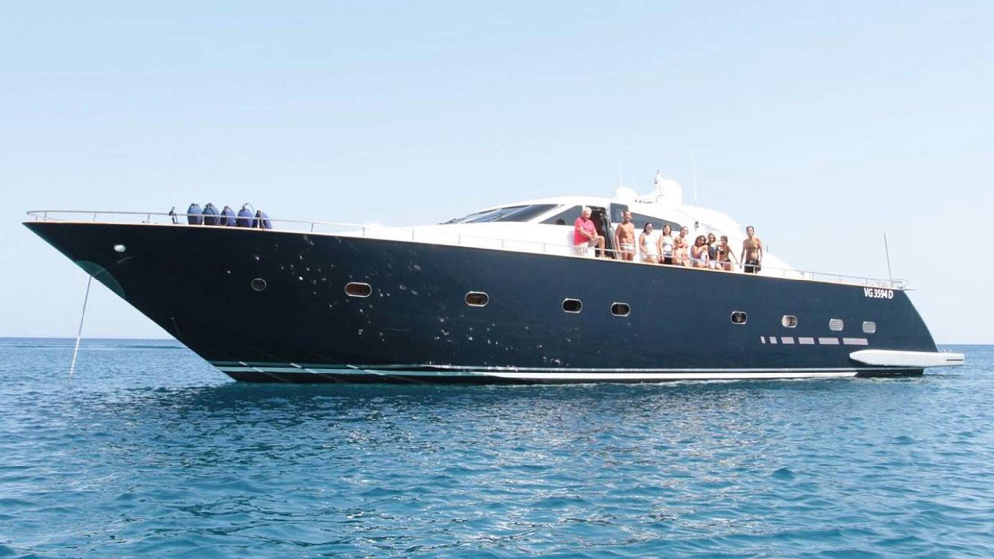 Motor yacht Eacos for charter in west Med