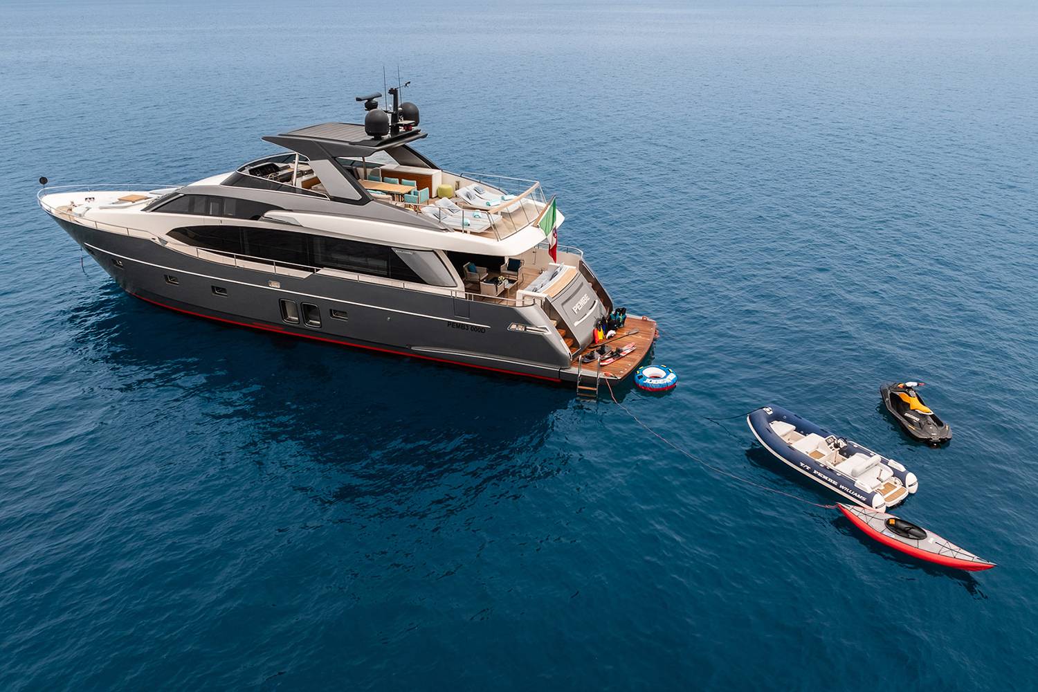 Moncada Yachts Pembe. Tenders & Toys.
